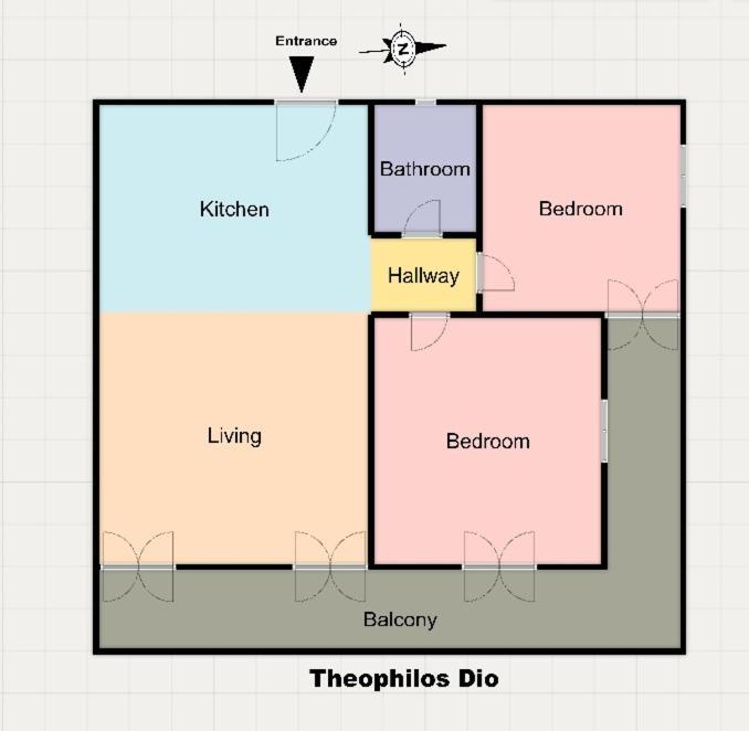 Theophilos Dio Agios Stefanos  المظهر الخارجي الصورة